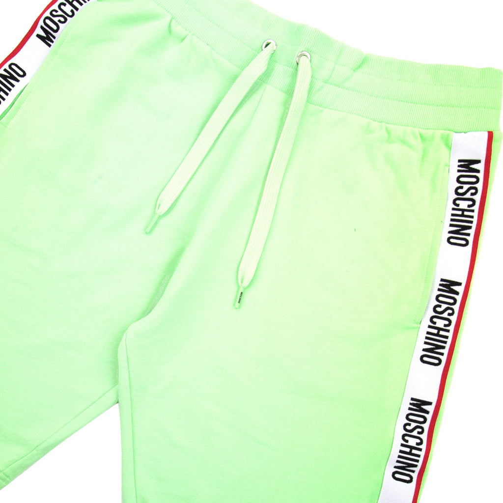 Moschino Underwear Logo Tape Shorts Green 0449