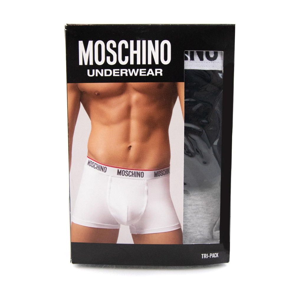 Moschino Underwear Logo 3 Pack Boxer Shorts Multi 5555