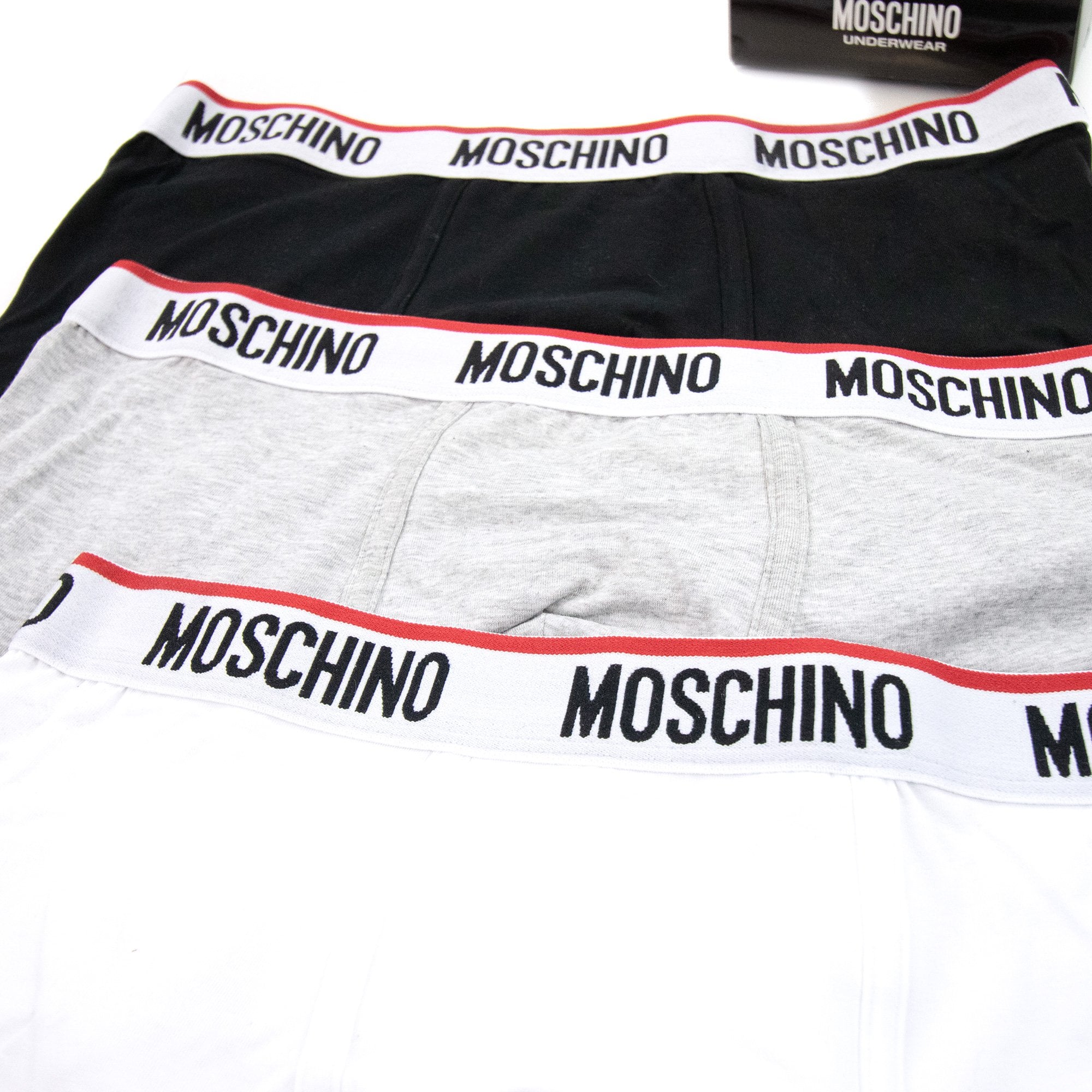 Moschino Underwear Logo 3 Pack Boxer Shorts Multi 5555
