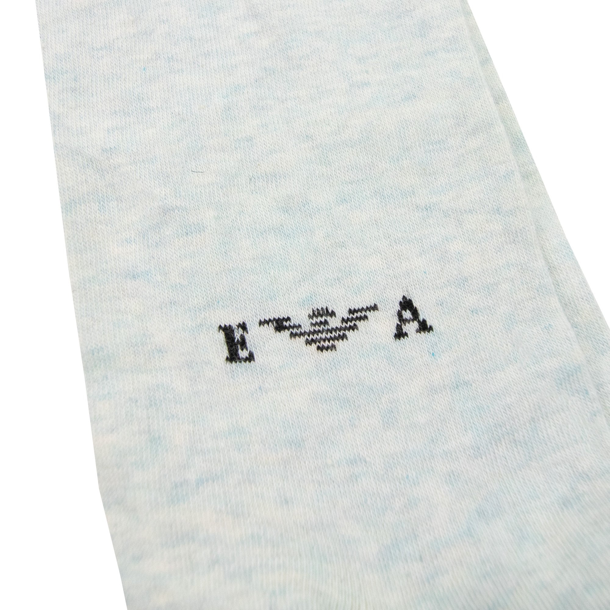 Emporio Armani Logo Cotton Socks Light Blue