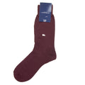 Burberry Horse Logo Merino Sock Wine