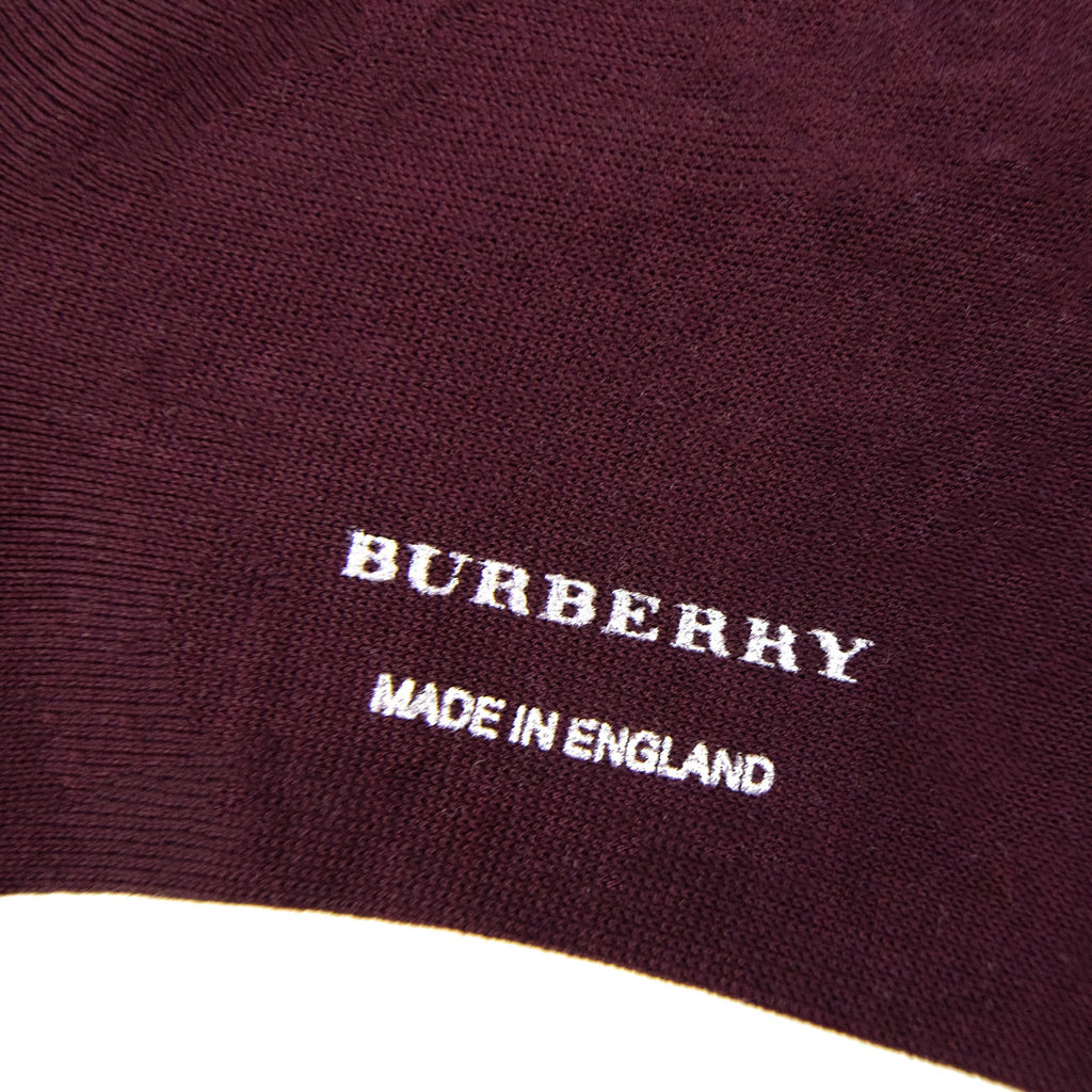 Burberry Horse Logo Merino Sock Wine