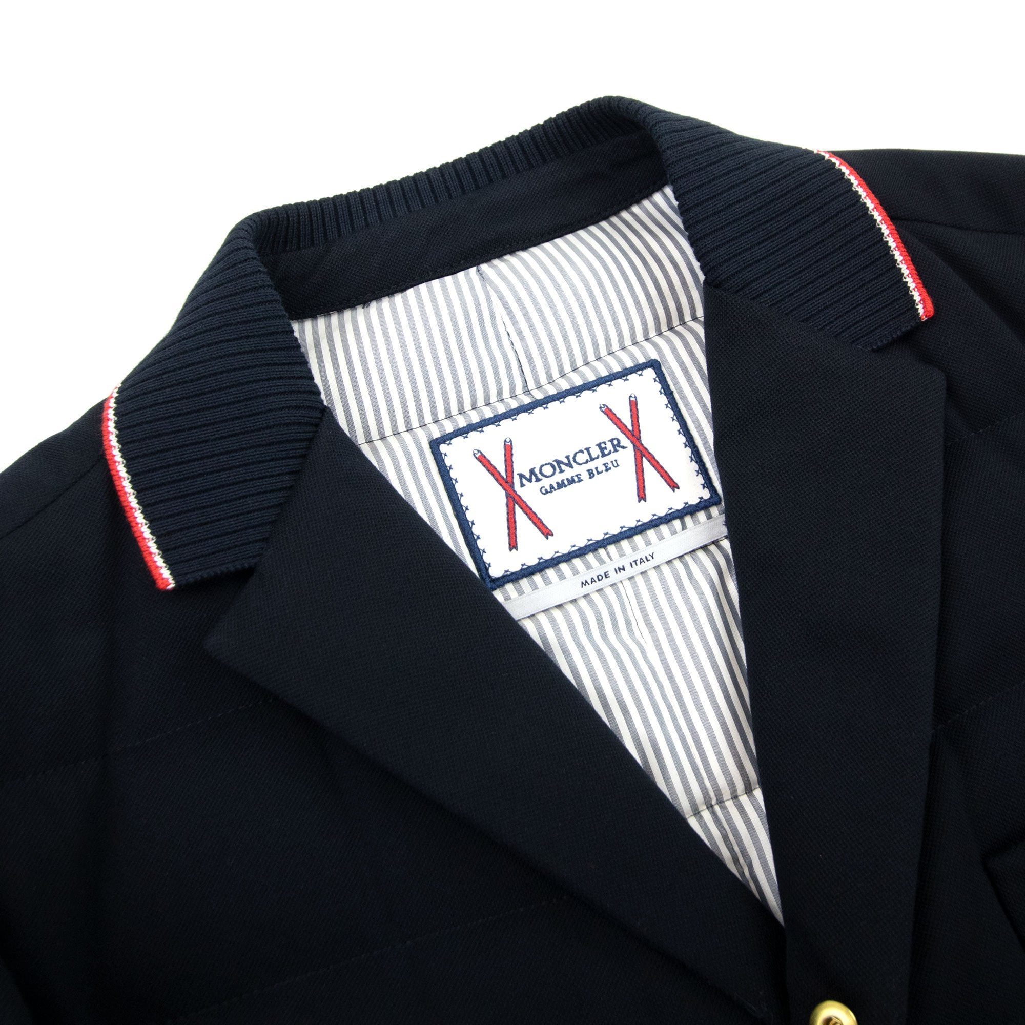 Moncler Gamme Bleu Blazer Jacket Navy