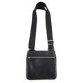 Emporio Armani Embossed Eagle Logo Bag Black