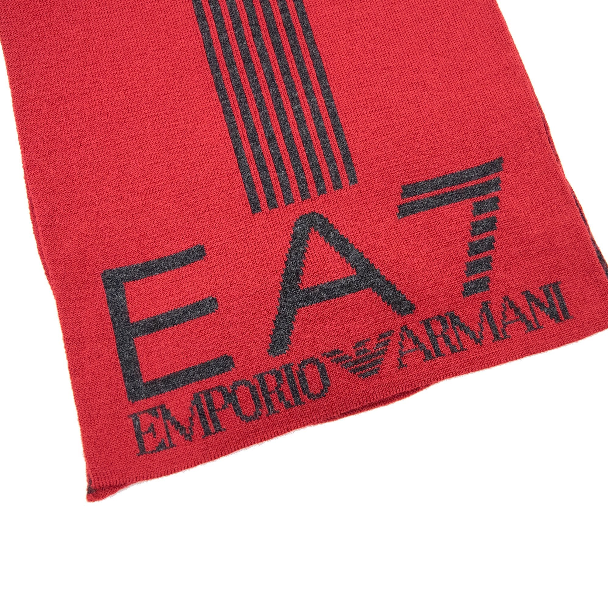 EA7 Montain Logo Scarf Candy Red