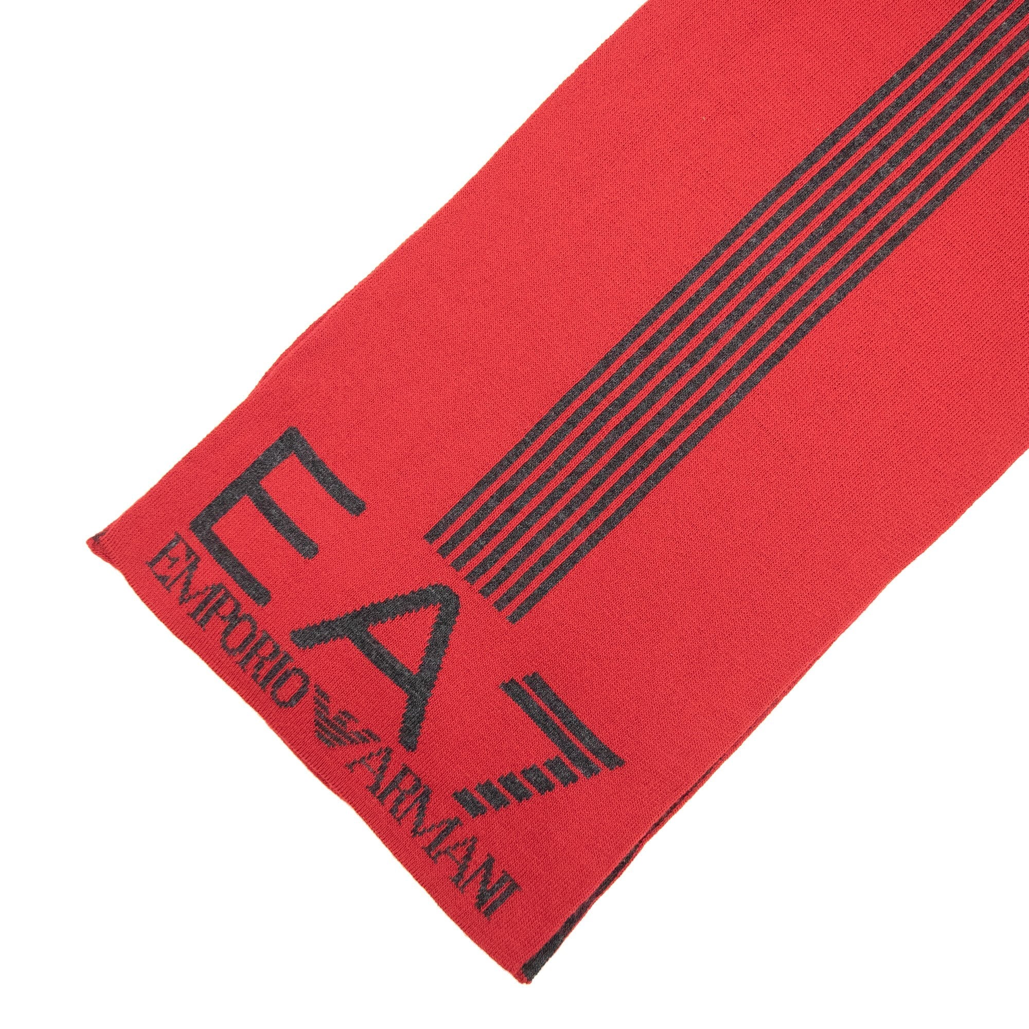 EA7 Montain Logo Scarf Candy Red