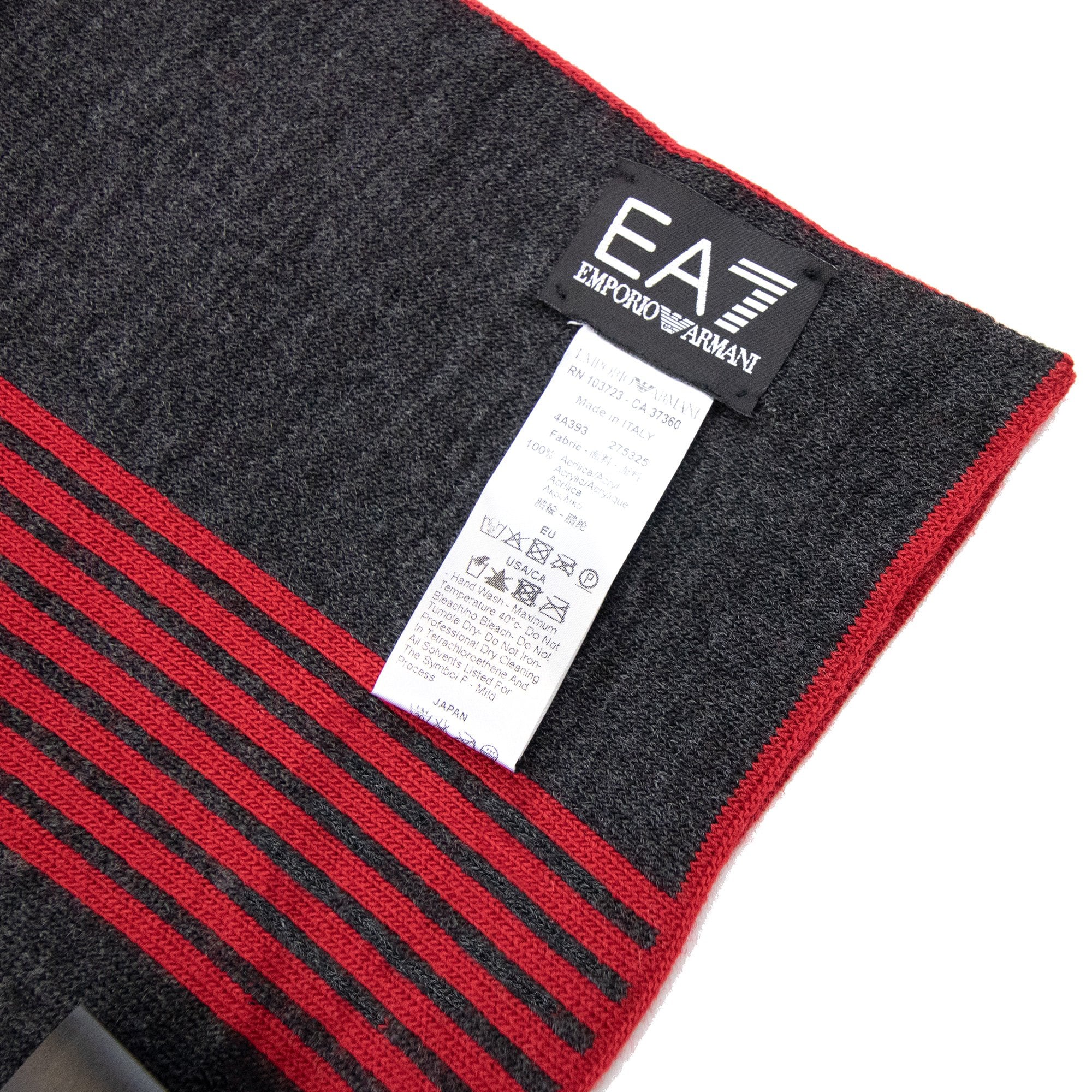 EA7 Montain Logo Scarf Candy Red