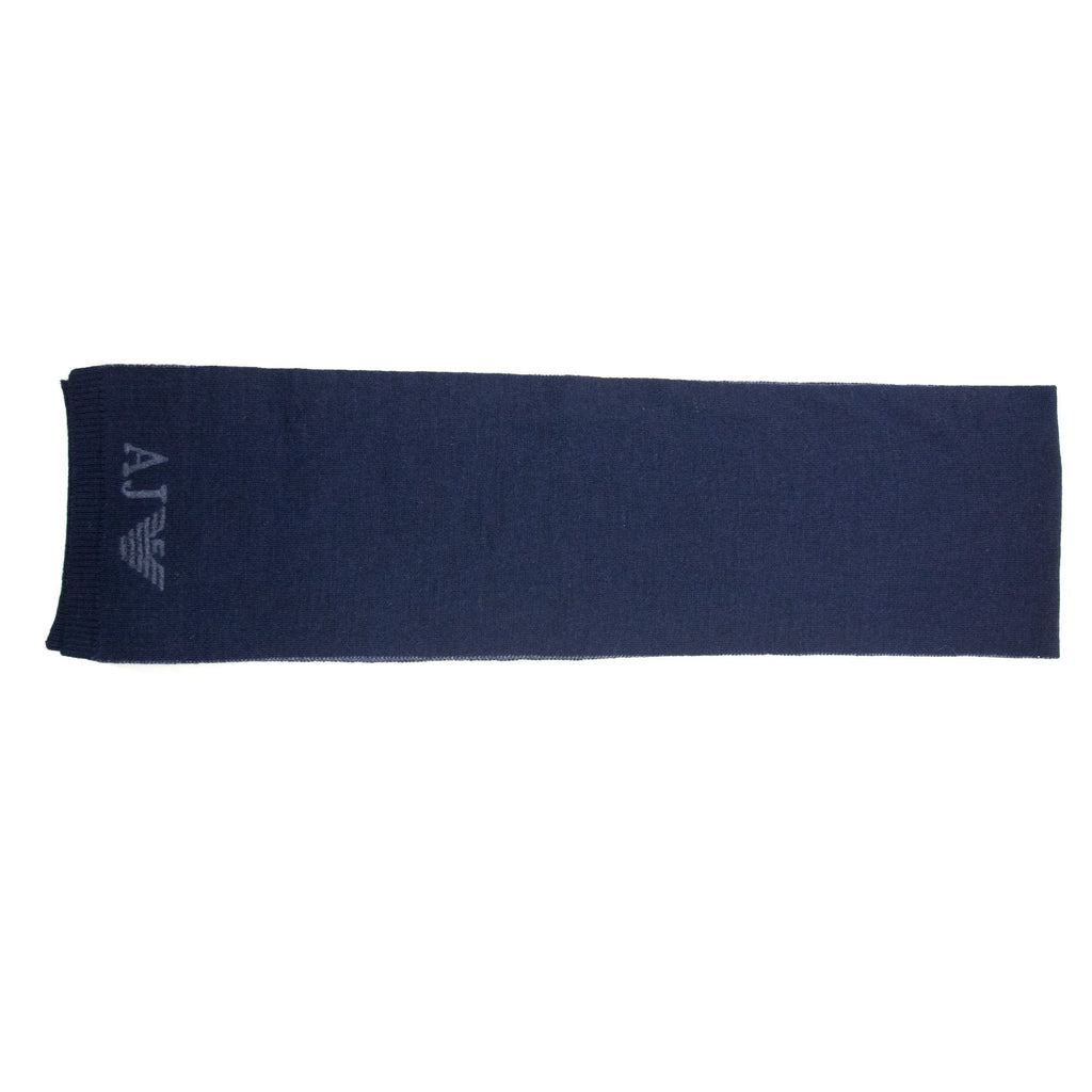 Armani Jeans Aj Logo Scarf Blue