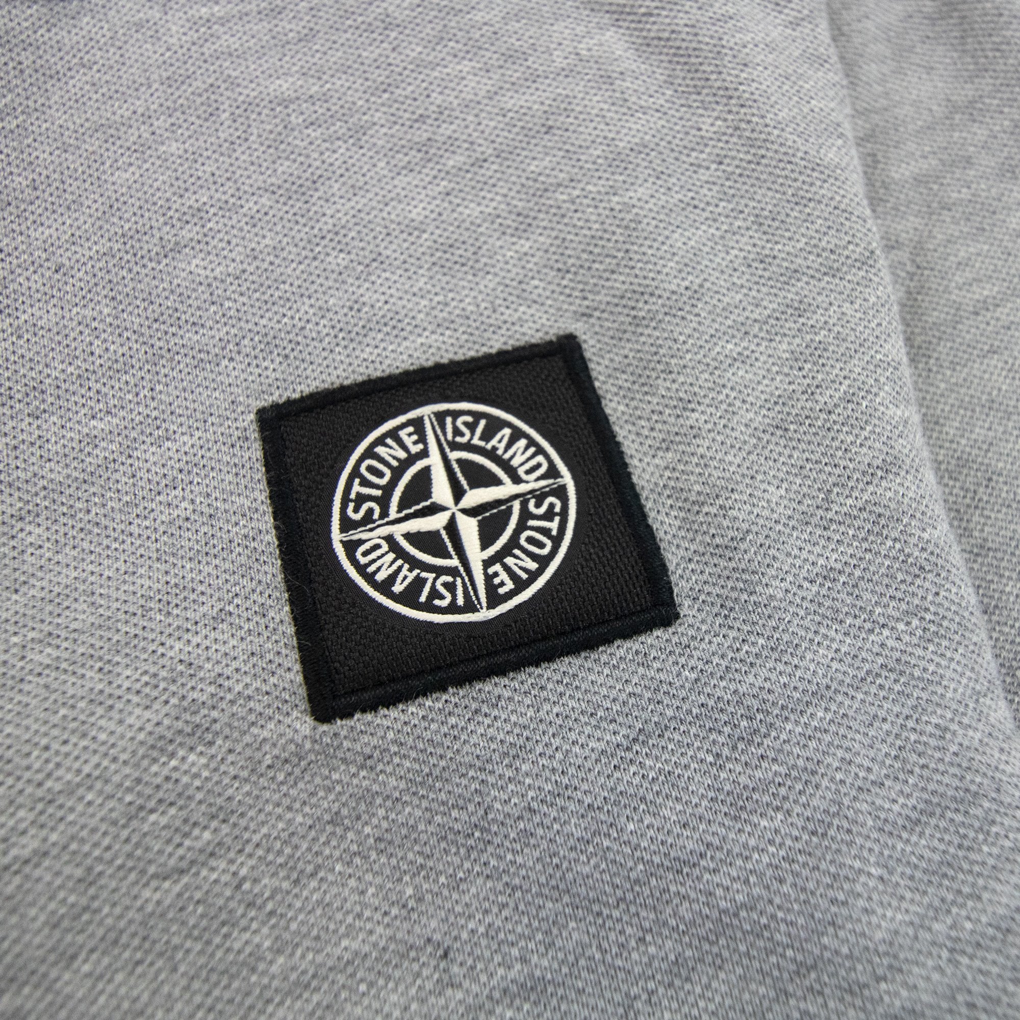 Stone Island Junior L/s Polo Kids Grey/blue V1064
