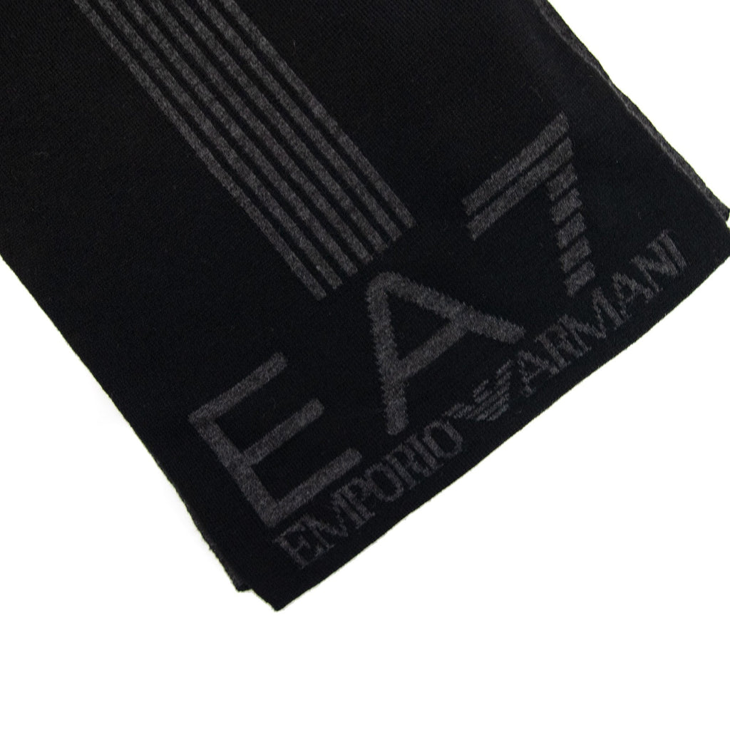 EA7 Montain Logo Scarf Black