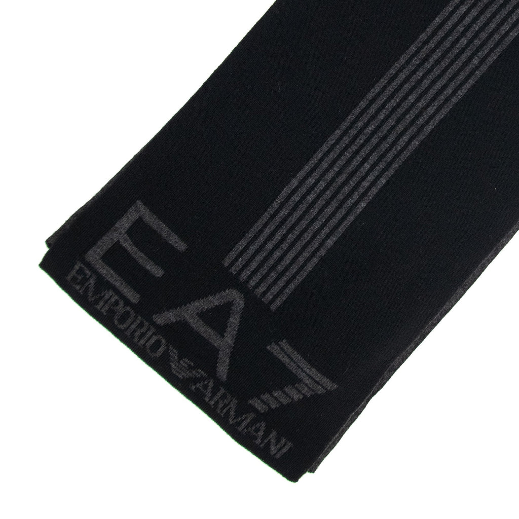 EA7 Montain Logo Scarf Black