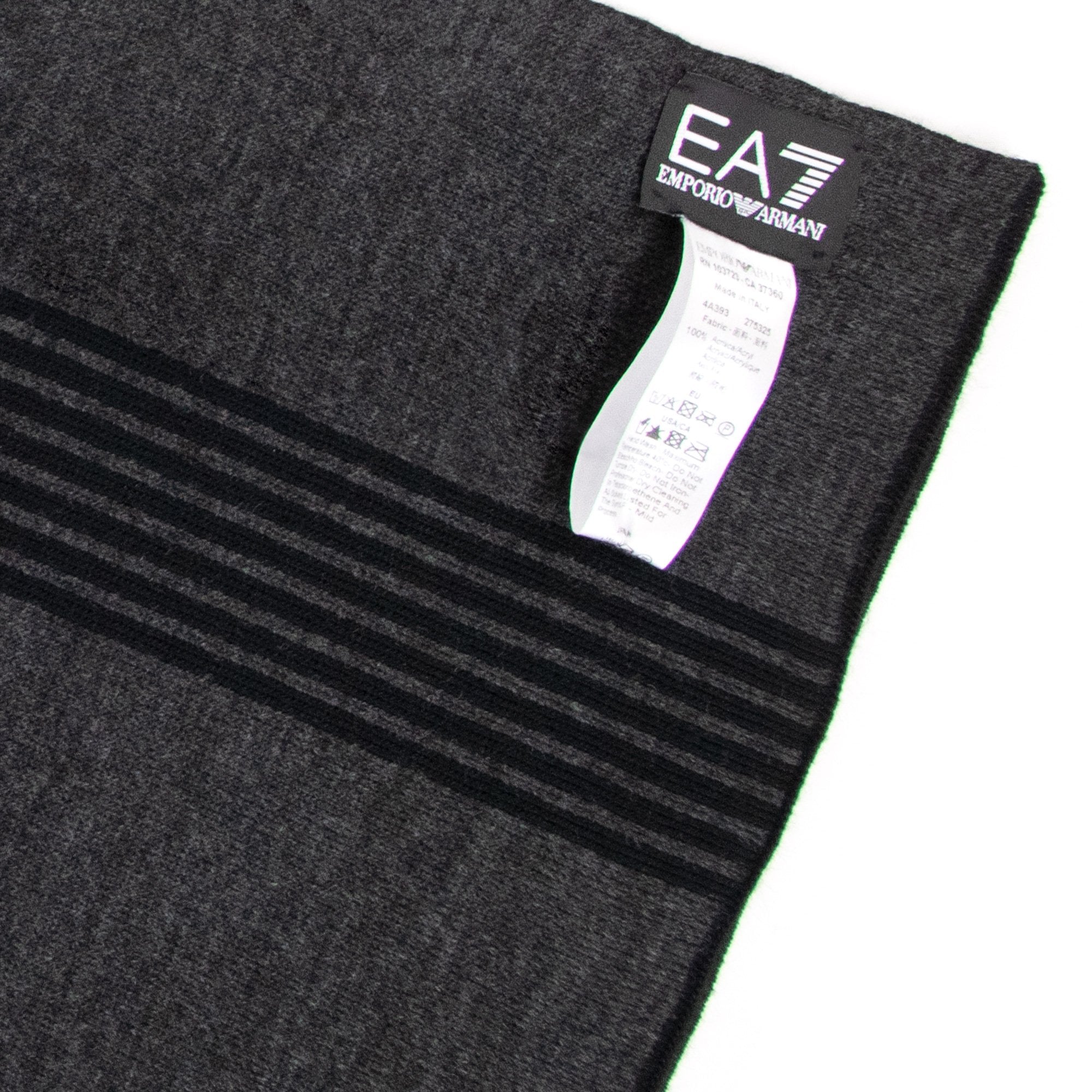 EA7 Montain Logo Scarf Black