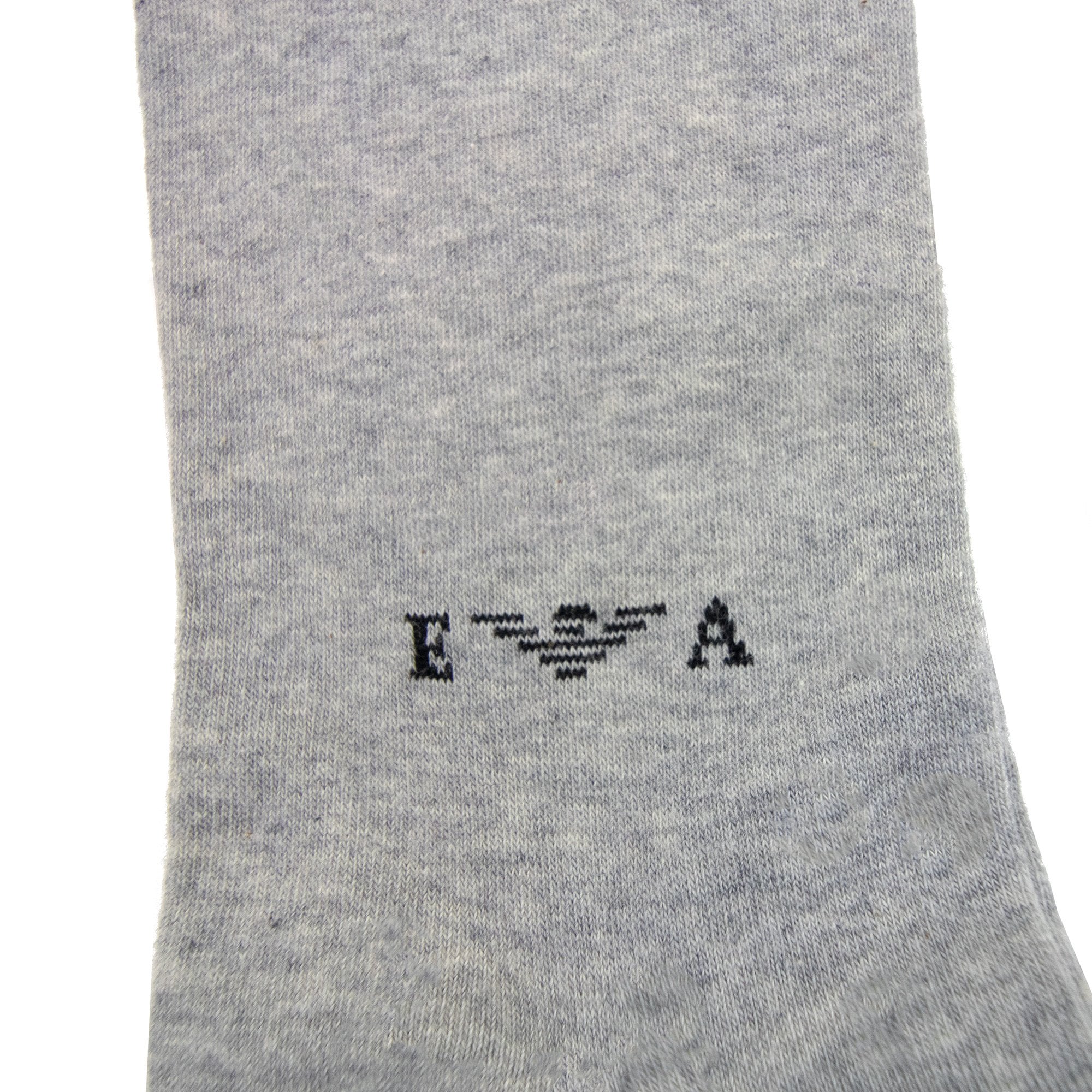 Emporio Armani Logo Cotton Socks Grey
