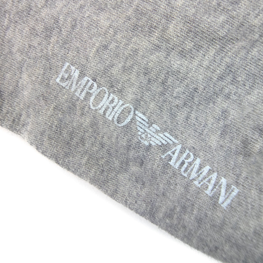 Emporio Armani Logo Cotton Socks Grey