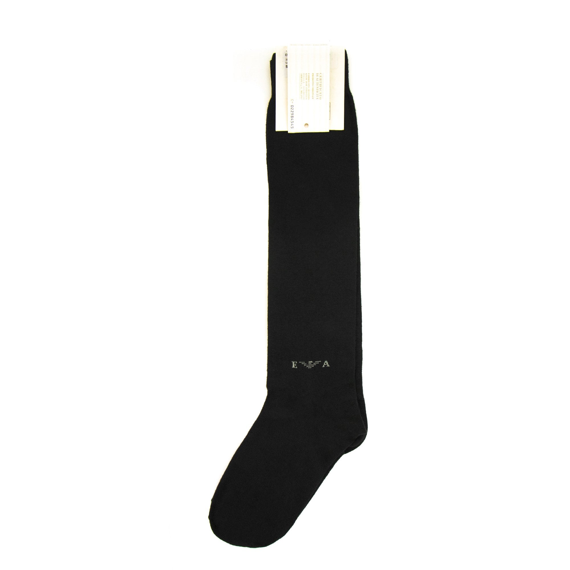 Emporio Armani Logo Cotton Socks Black