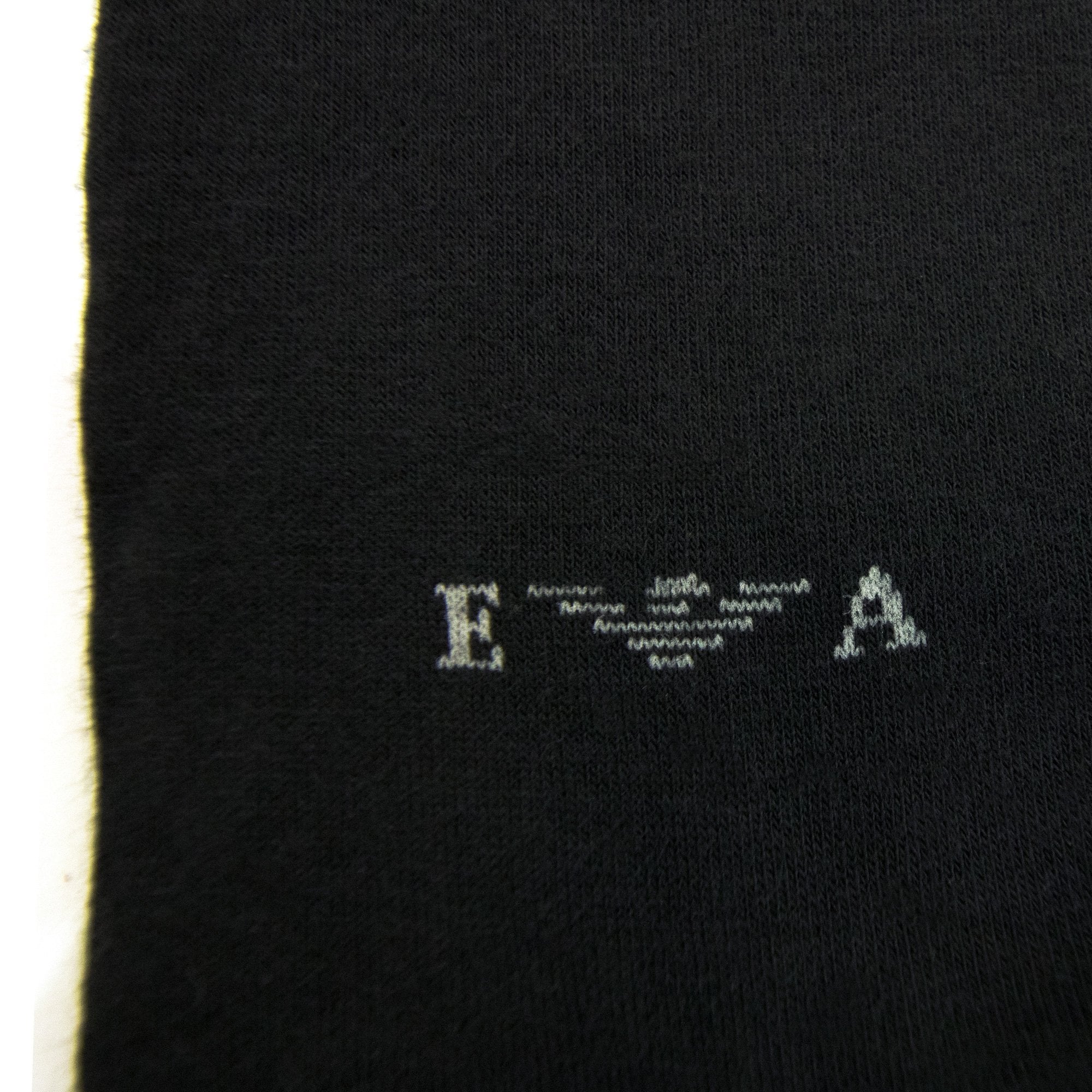 Emporio Armani Logo Cotton Socks Black