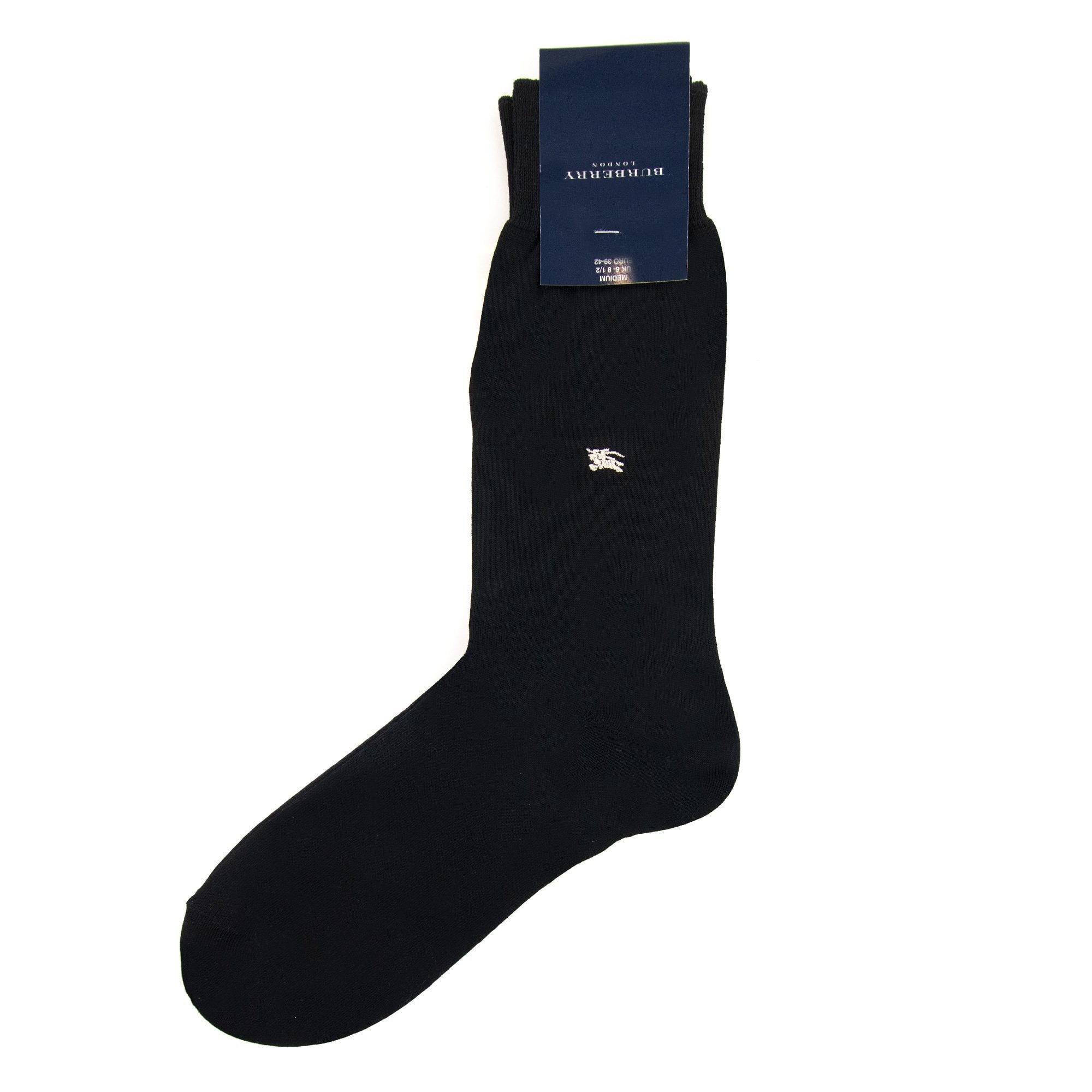 Burberry Horse Logo Merino Sock Black/white