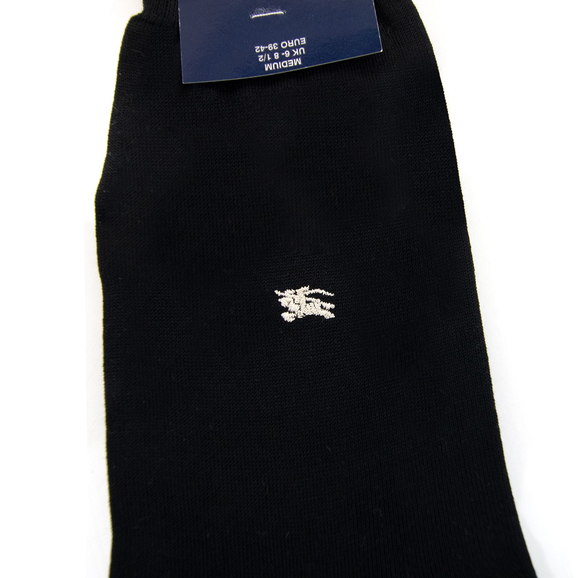 Burberry Horse Logo Merino Sock Black/white