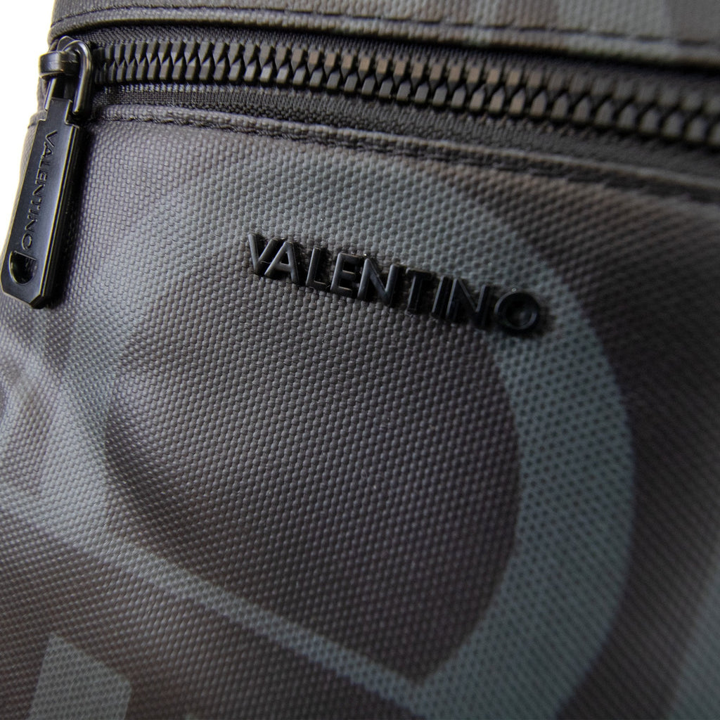 Valentino Leandro Logo Cross Body Bag Nero Grigio