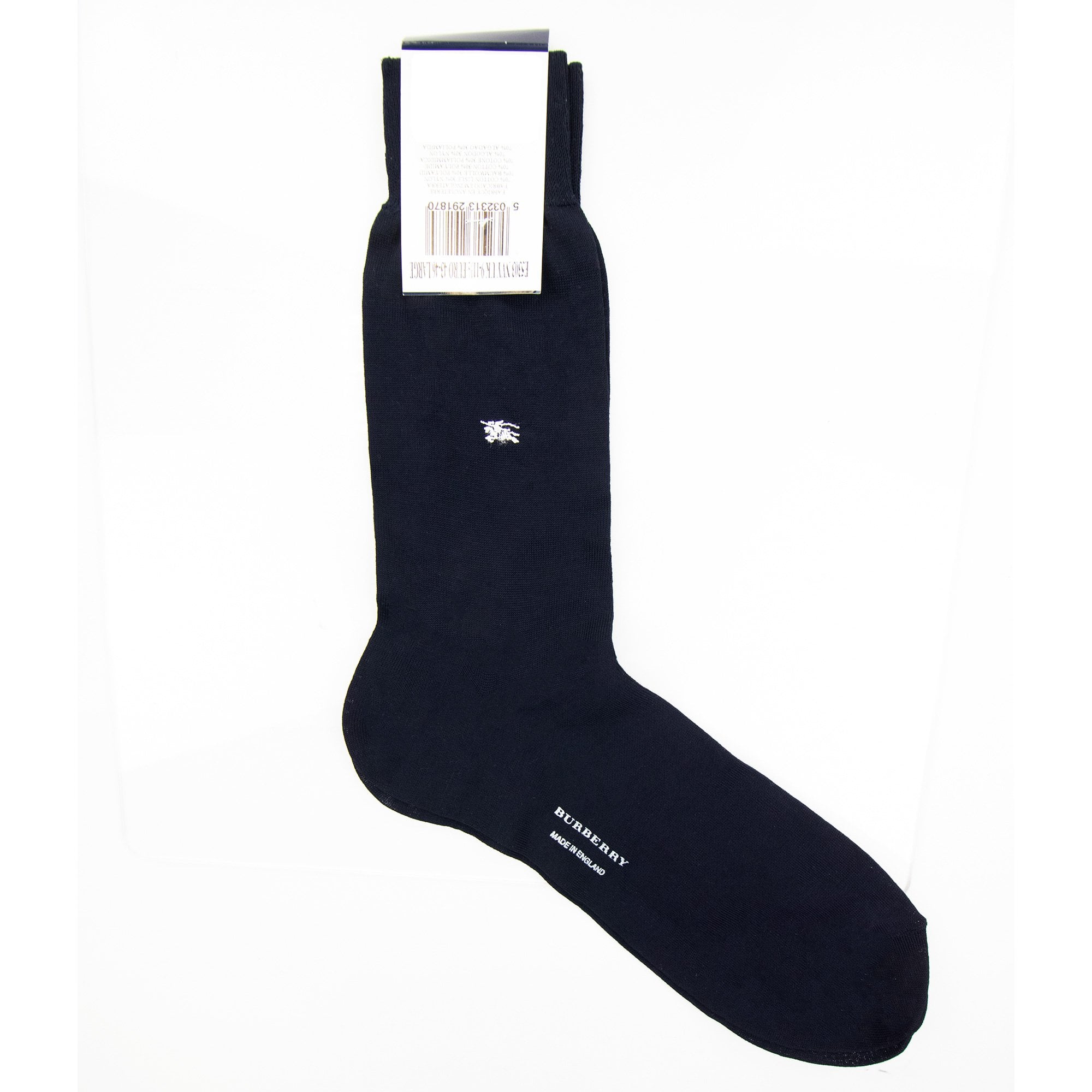 Burberry Horse Logo Merino Sock Navy