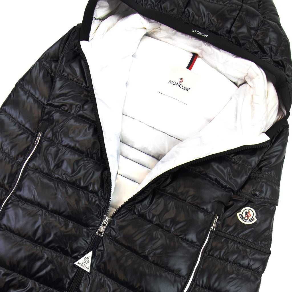 Moncler Galion Short Down Jacket Black 999