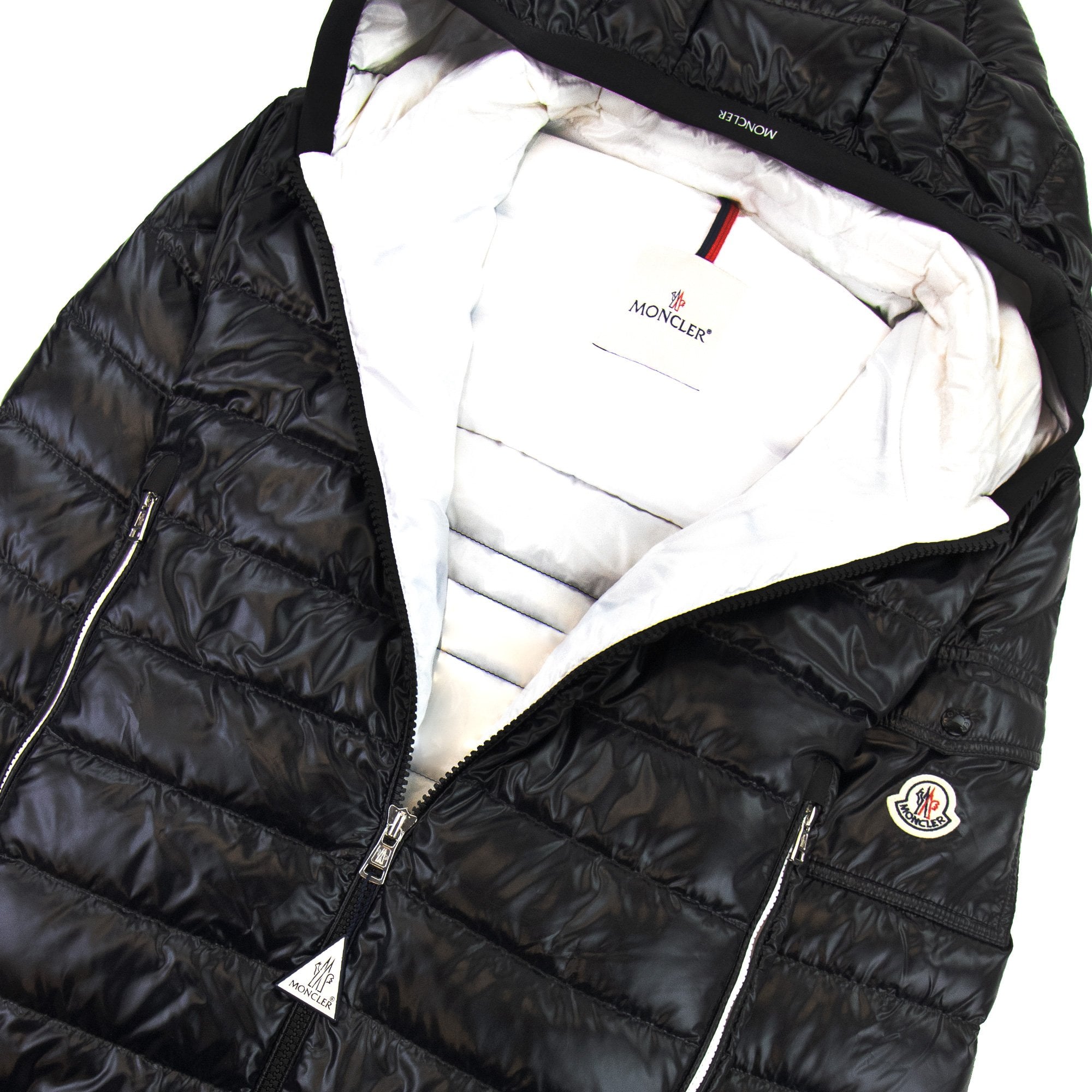 Moncler Galion Short Down Jacket Black 999