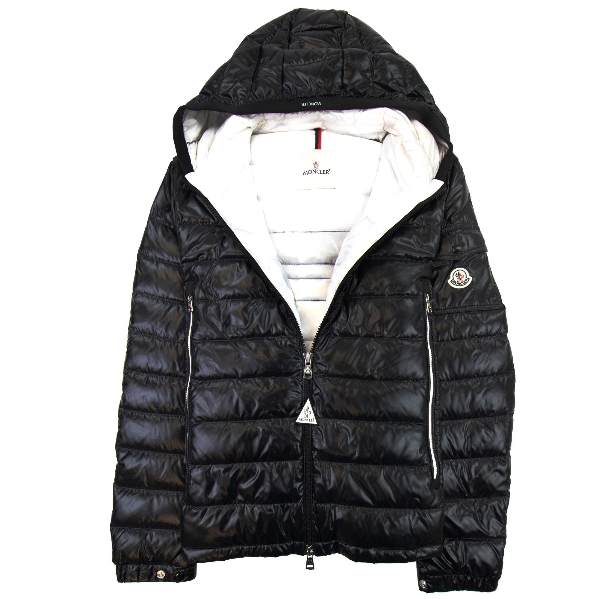 Moncler Galion Short Down Jacket Black 999
