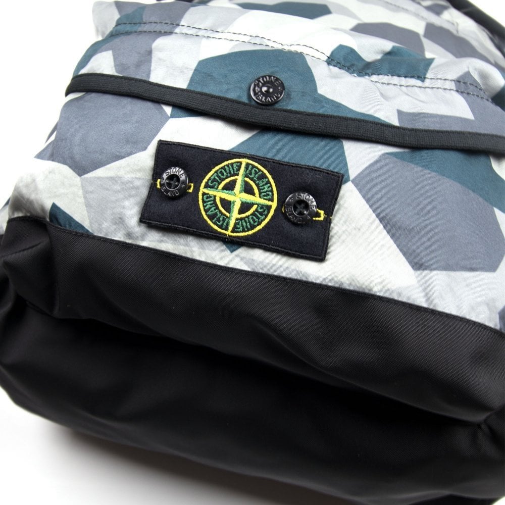 Stone Island Junior 90362 Ice Camo Backpack Camo