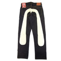 Evisu Seagull Painted Daicock Jean Dark Navy