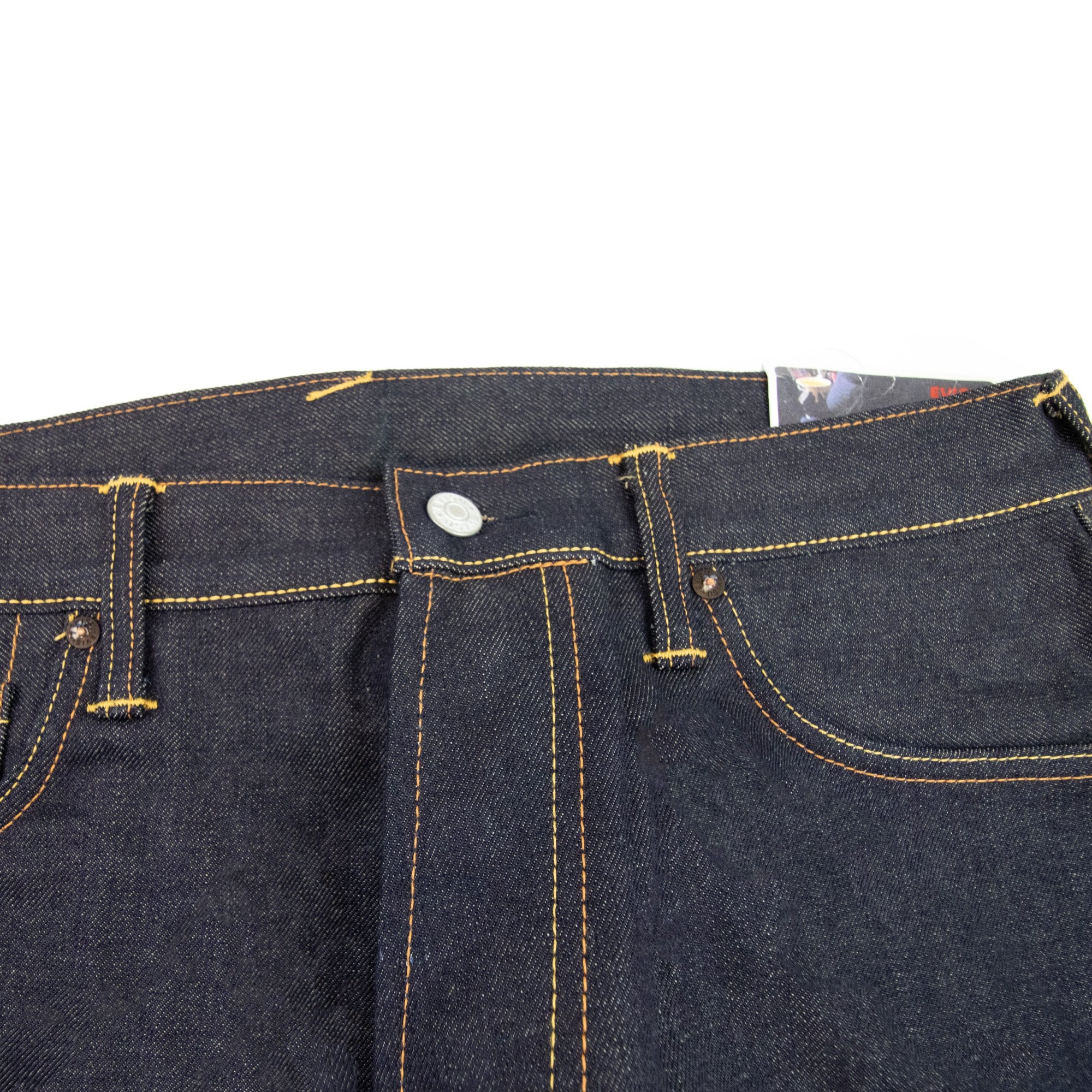 Evisu Seagull Painted Daicock Jean Dark Navy
