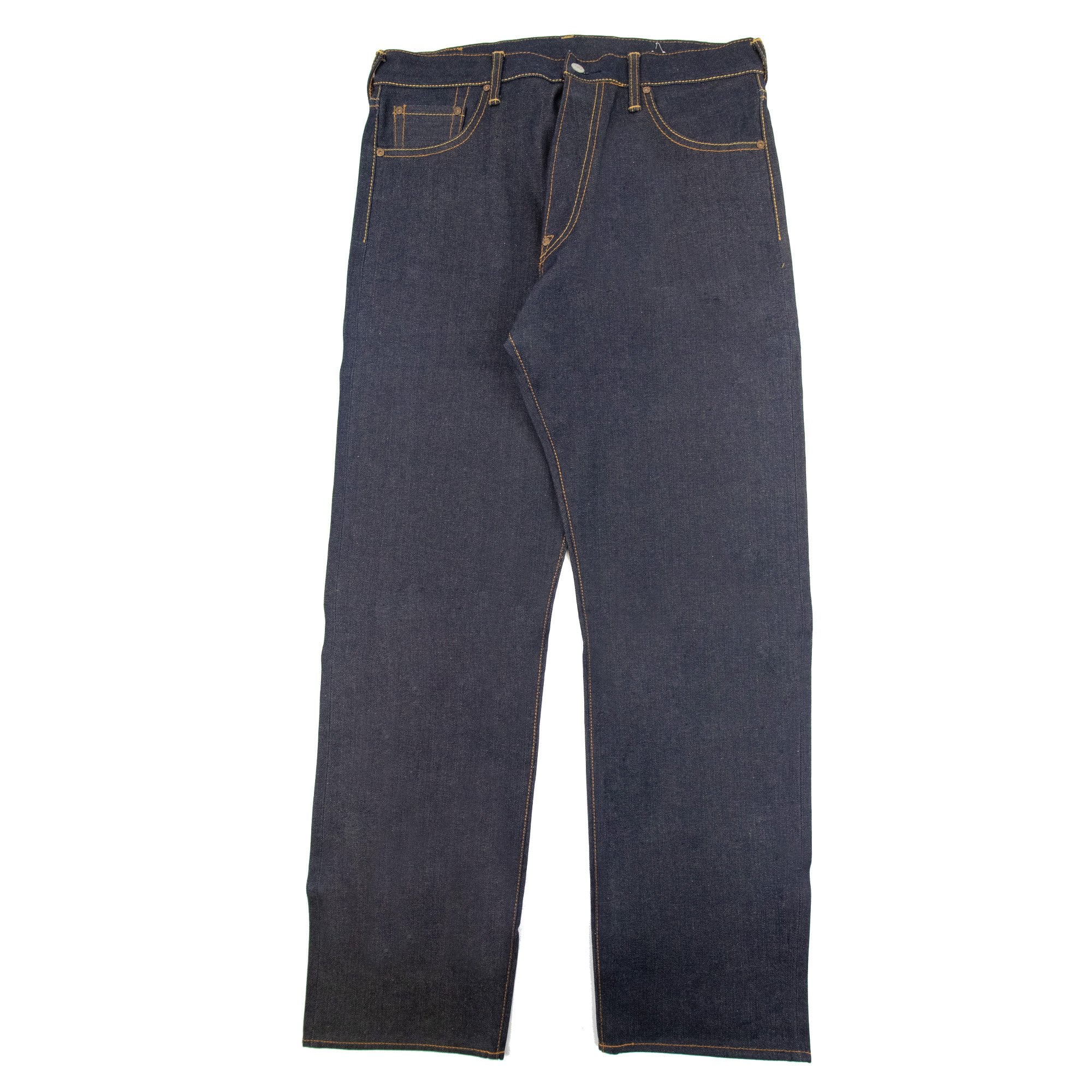 Evisu Heritage Hand Paint Straight Leg Jean Dark Navy