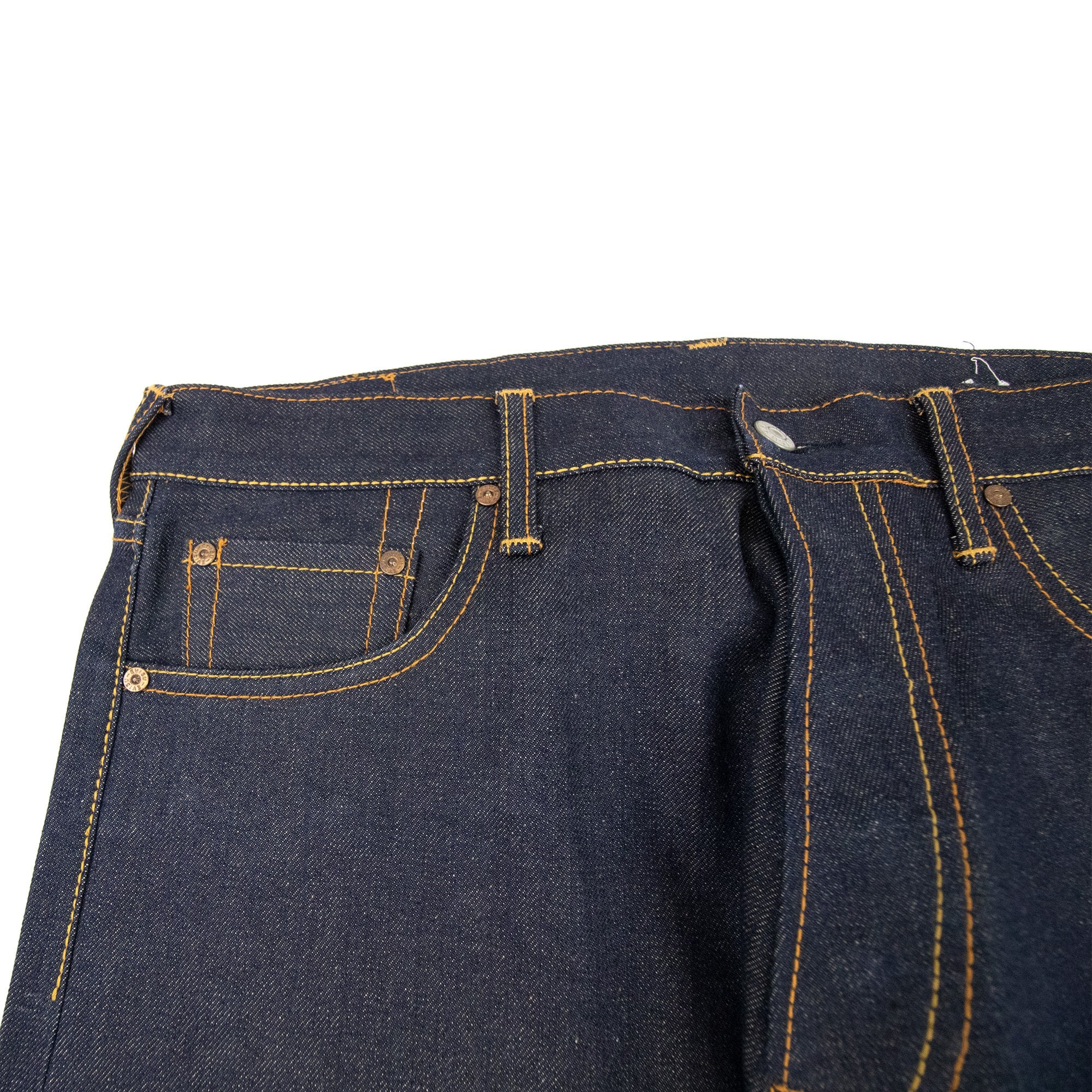 Evisu Heritage Hand Paint Straight Leg Jean Dark Navy