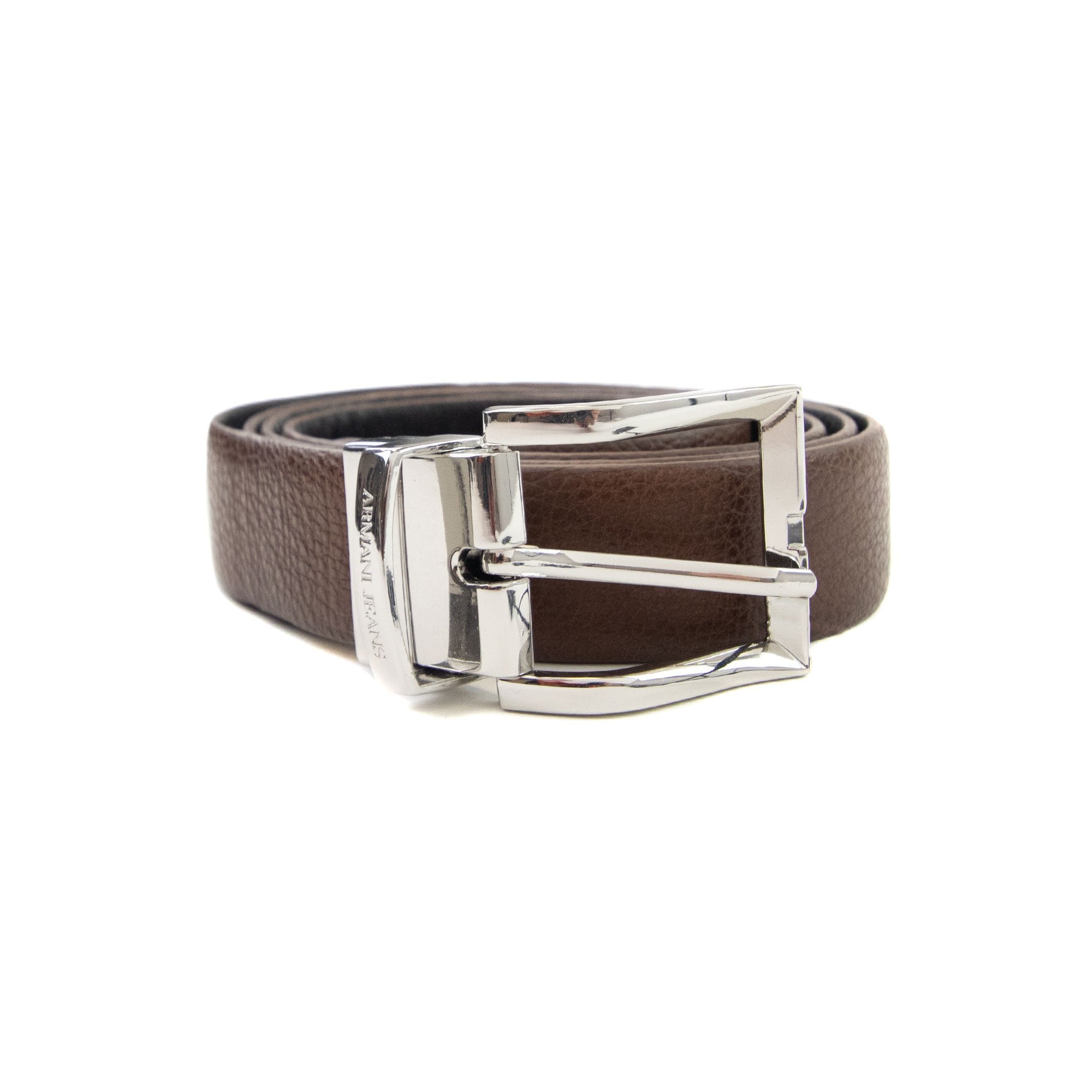 Emporio Armani Cintura Classic Belt Moro/nero