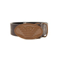 Emporio Armani Eagle Buckle Belt Marrone