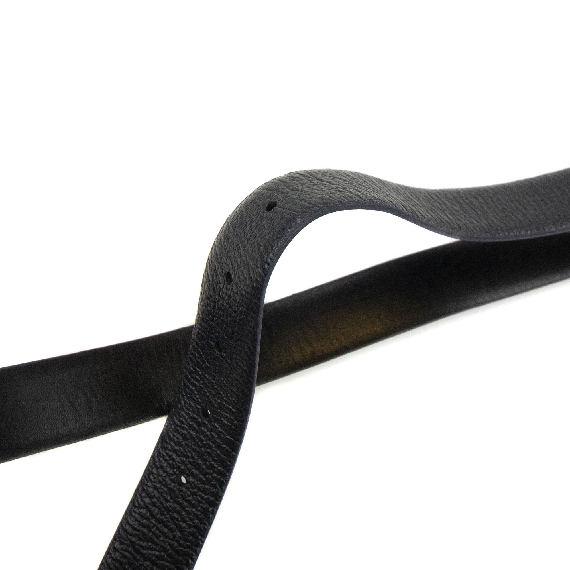 Emporio Armani Cintura Classic Belt Blue Nero