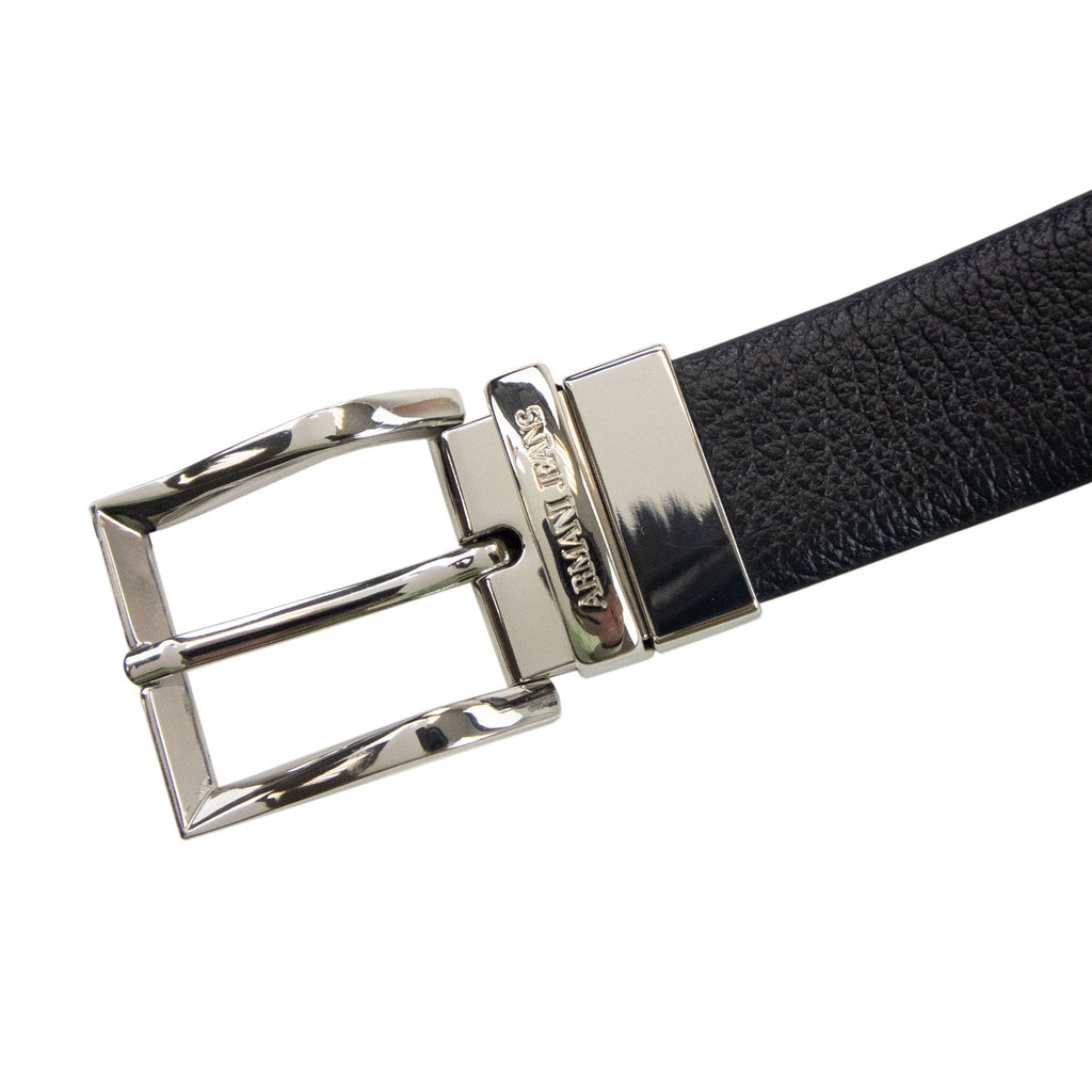 Emporio Armani Cintura Classic Belt Blue Nero