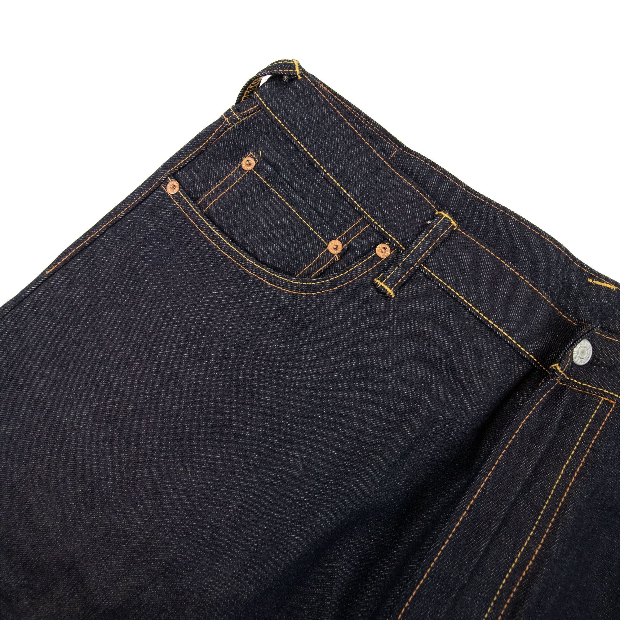 Evisu Multi Pockets Straight Leg Jean Dark Navy