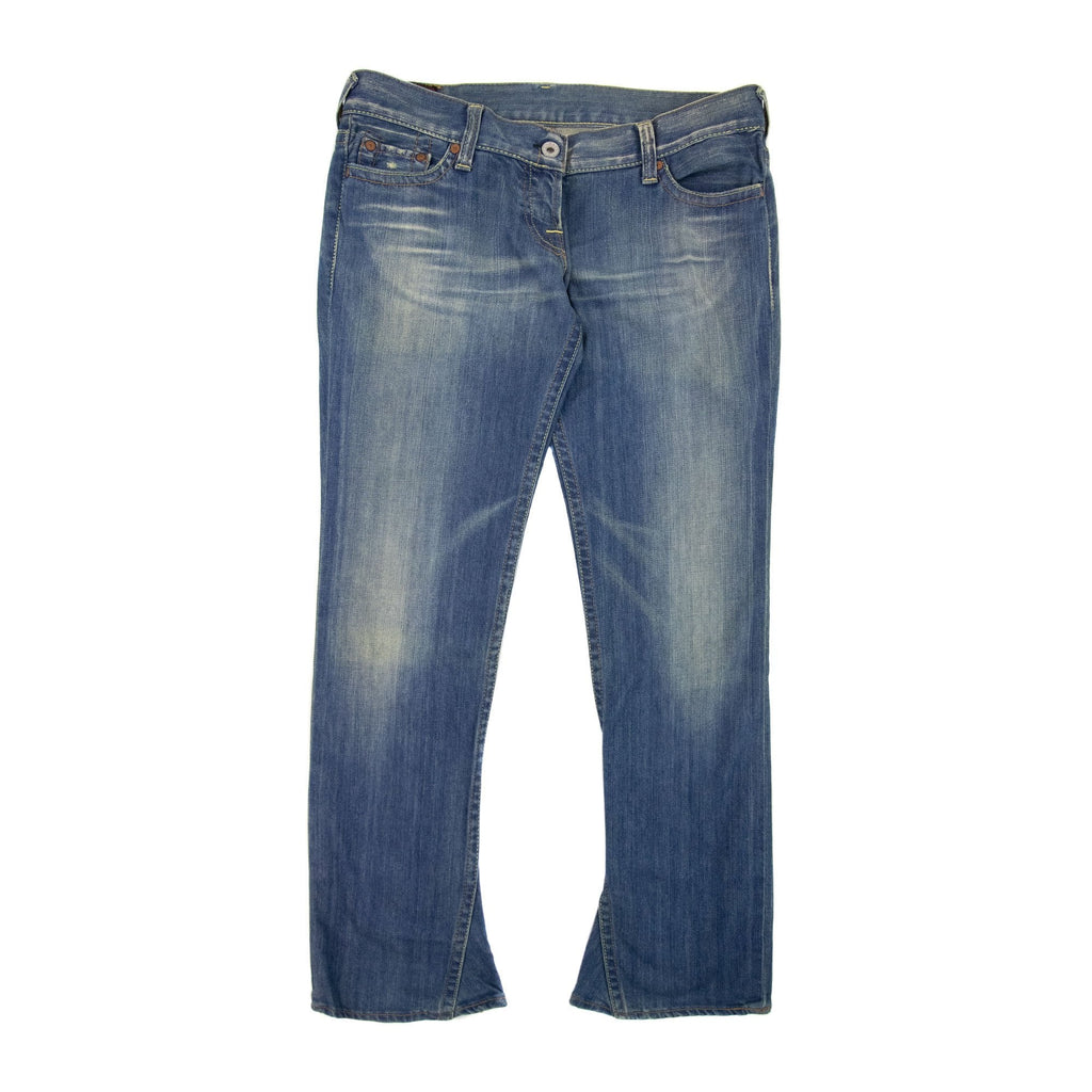 Evisu Seagull Print Pocket Zip Jean Denim