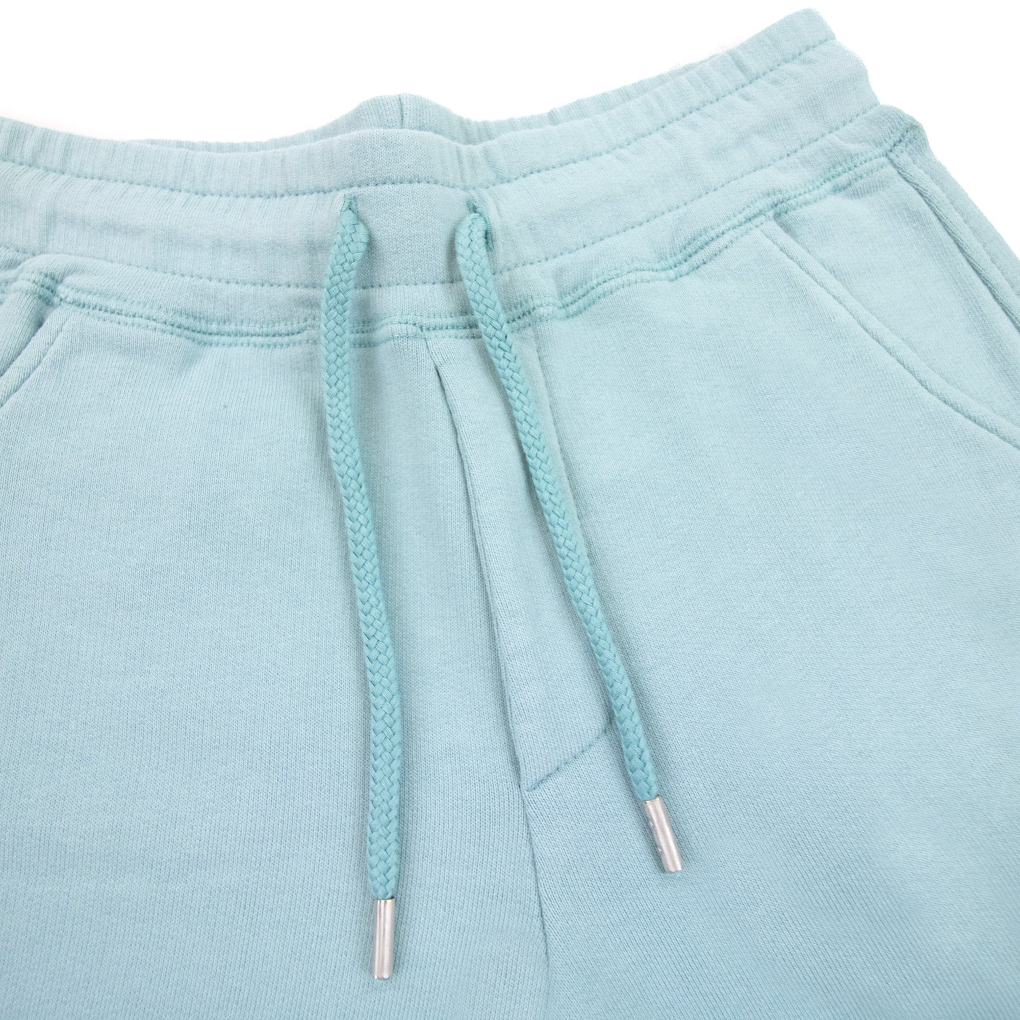 Cp Company Undersixteen Grey Lens Logo Bermuda Shorts Mineral Blue 811
