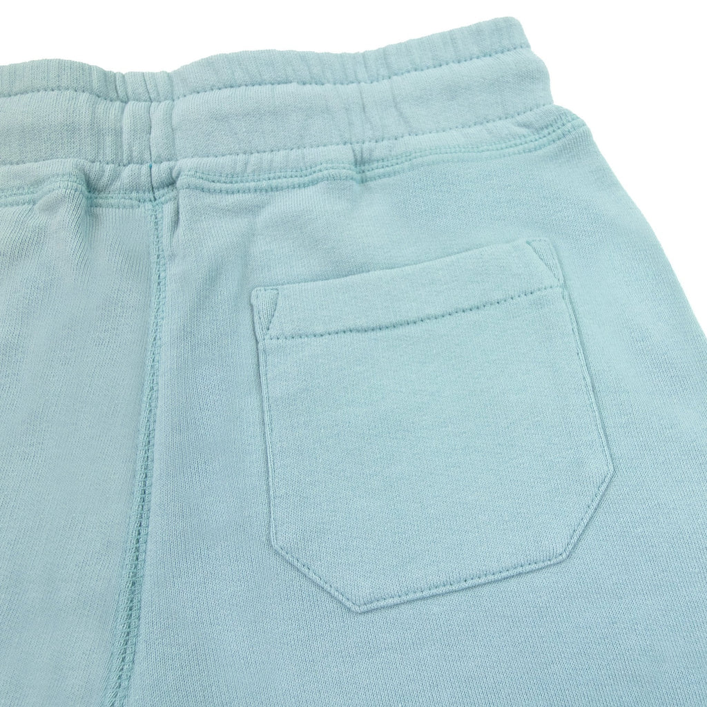 Cp Company Undersixteen Grey Lens Logo Bermuda Shorts Mineral Blue 811