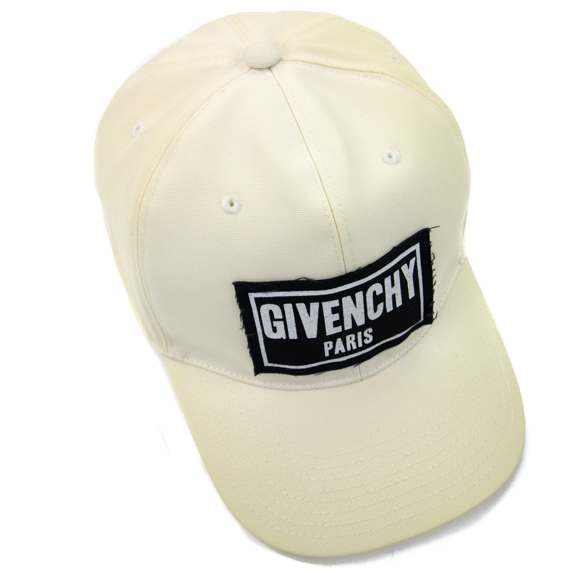 Givenchy Box Logo Cap White/black