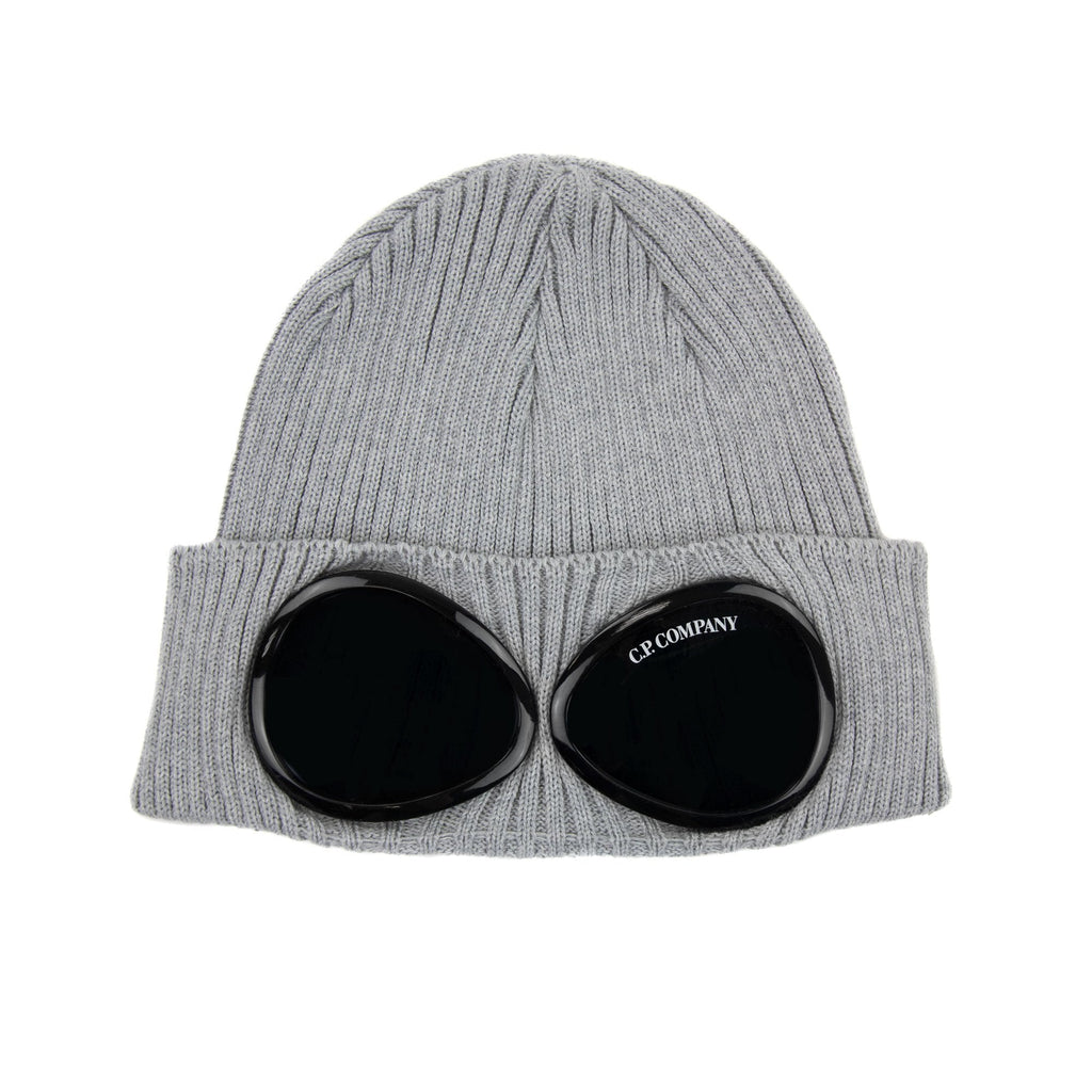Cp Company Undersixteen Knitted Goggle Hat Grey M93