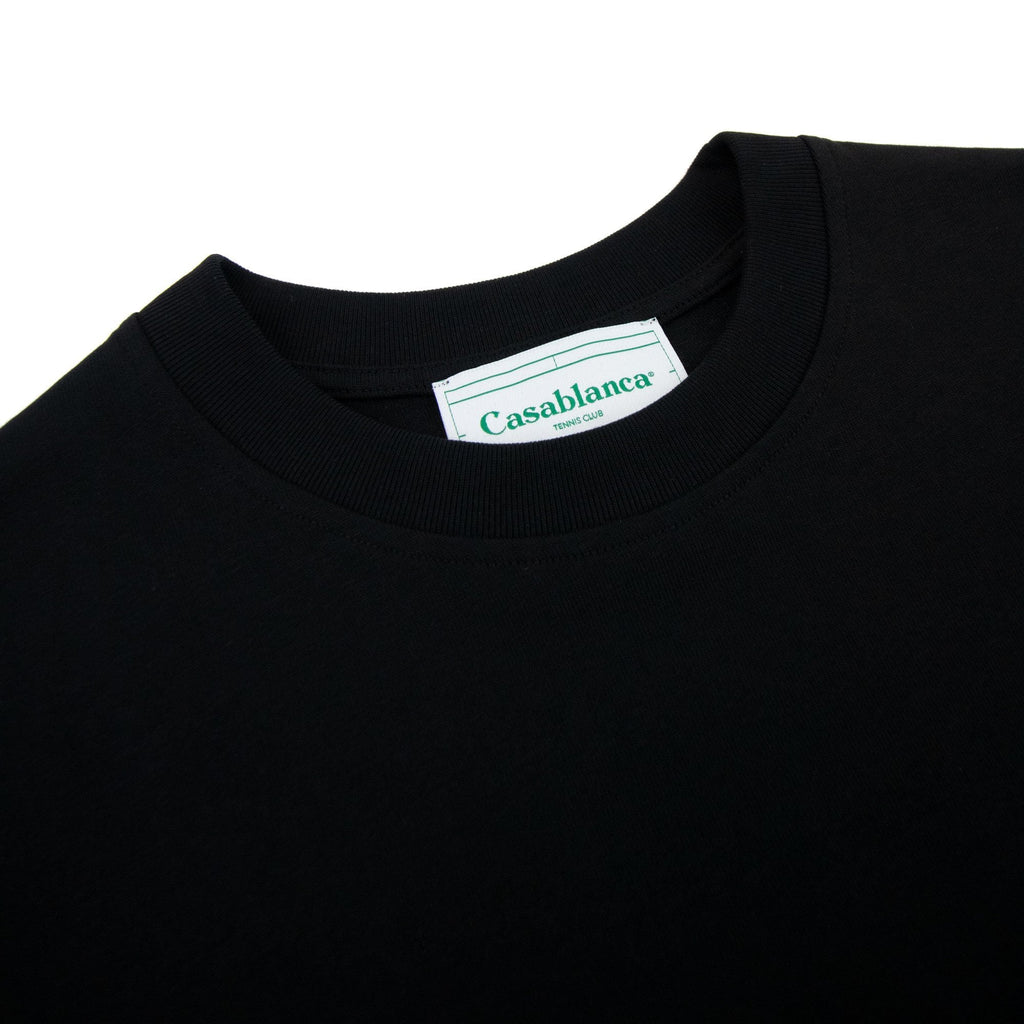 Casablanca L Arche De Nuit Printed T Shirt Black 001