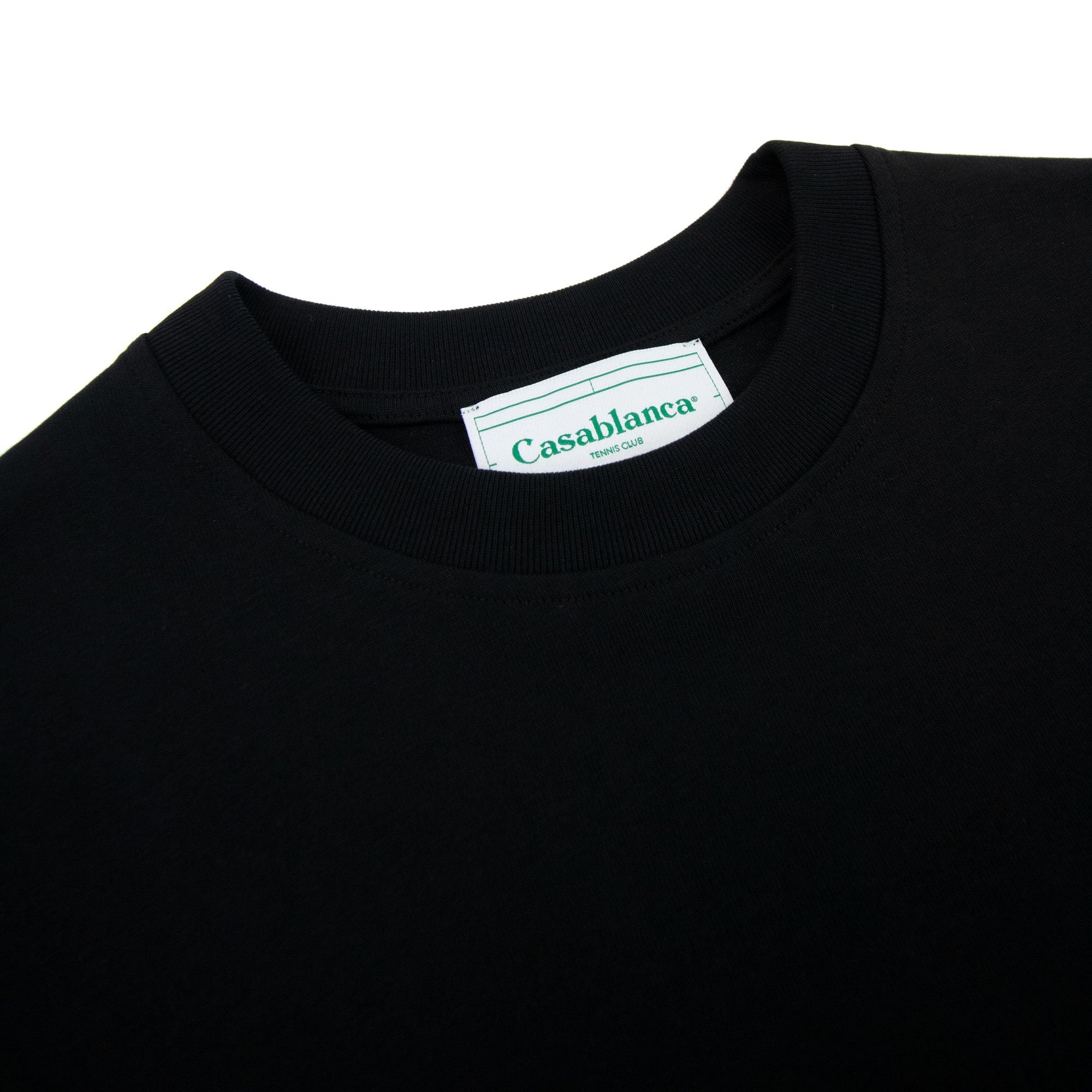 Casablanca L Arche De Nuit Printed T Shirt Black 001