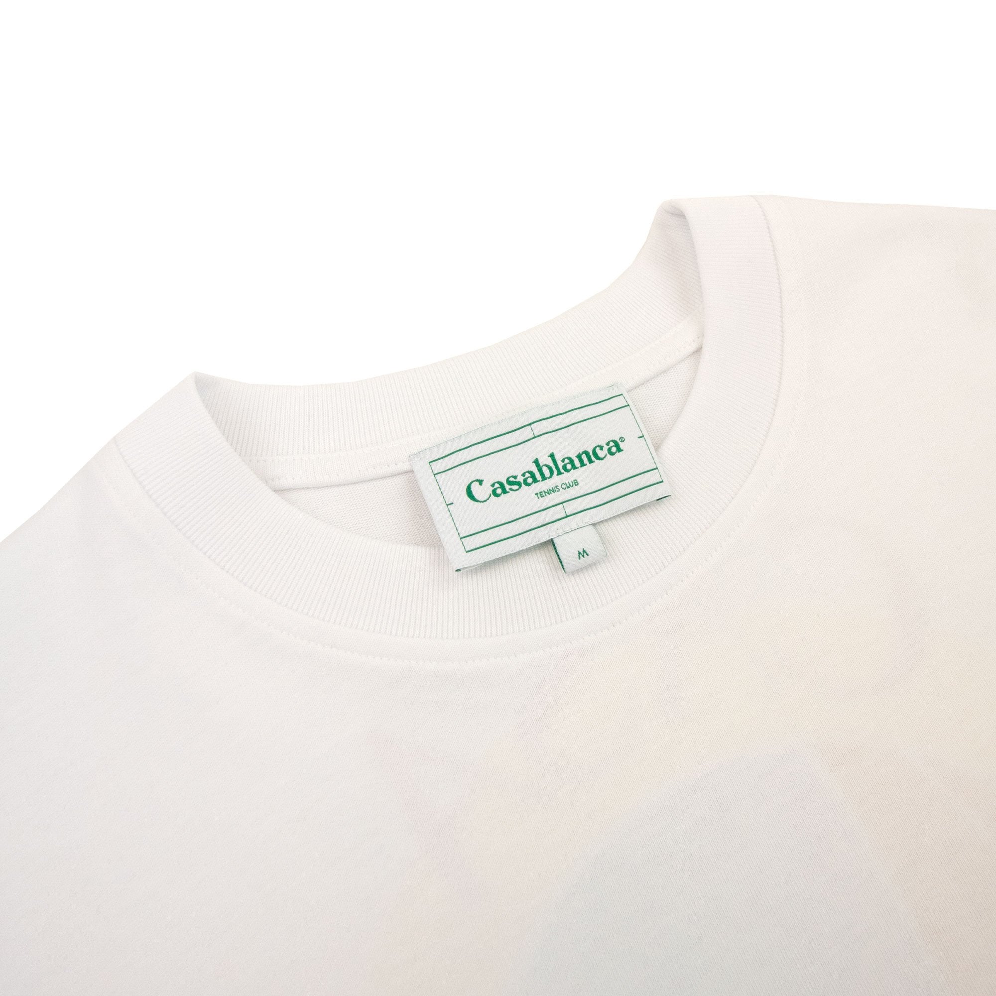Casablanca L Arche De Nuit Printed T Shirt White 001