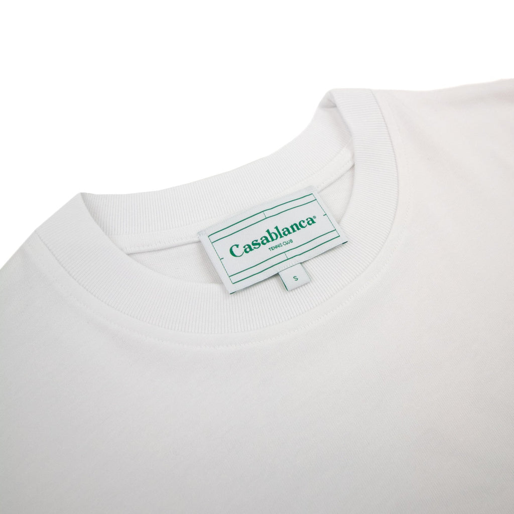 Casablanca Avenida Printed T Shirt White