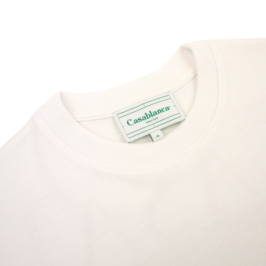 Casablanca Mind Vibrations Printed T Shirt White 001