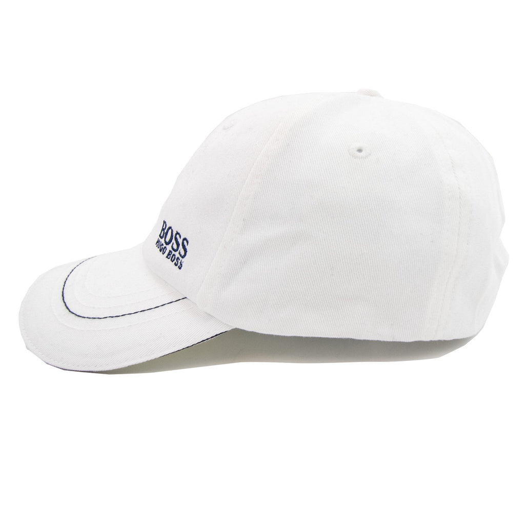 Hugo Boss Embroidered Logo Cap White 001