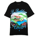 Amiri Eden Rock Airbrush T Shirt Black