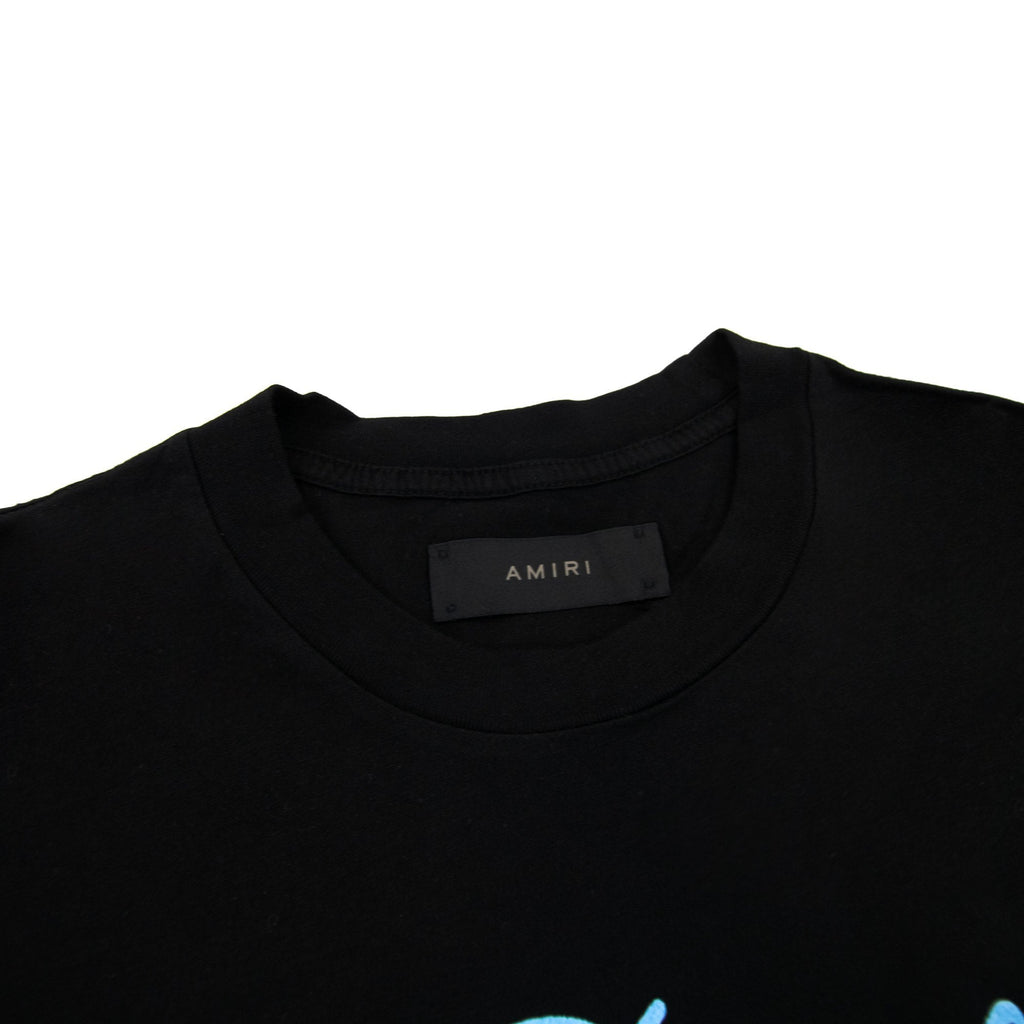 Amiri Eden Rock Airbrush T Shirt Black